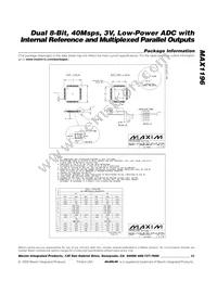 MAX1196ECM+D Datasheet Page 23