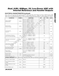 MAX1197ECM+D Datasheet Page 3