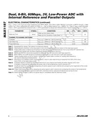 MAX1197ECM+D Datasheet Page 6