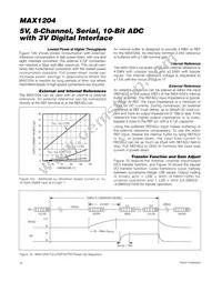 MAX1204ACAP+T Datasheet Page 18