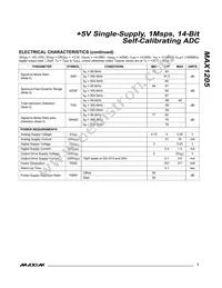 MAX1205EMH+ Datasheet Page 3