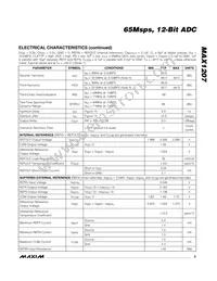 MAX1207ETL+ Datasheet Page 3
