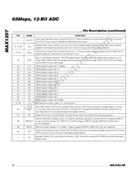 MAX1207ETL+ Datasheet Page 16