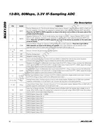 MAX1209ETL+G3U Datasheet Page 12