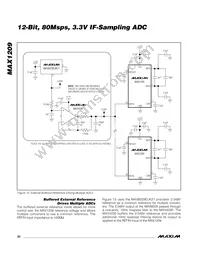 MAX1209ETL+G3U Datasheet Page 22