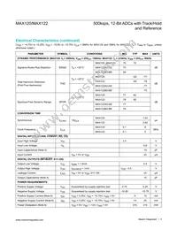 MAX120CWG+T Datasheet Page 3