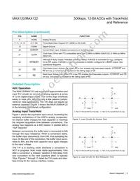 MAX120CWG+T Datasheet Page 5