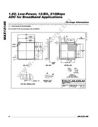 MAX1214NEGK+TD Datasheet Page 20