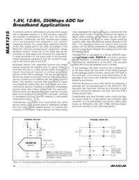 MAX1215EGK+TD Datasheet Page 16