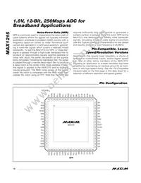 MAX1215EGK+TD Datasheet Page 18