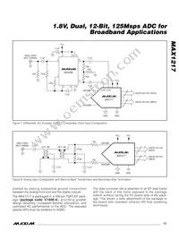 MAX1217ECQ+TD Datasheet Page 17