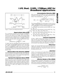 MAX1218ECQ+TD Datasheet Page 19