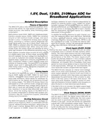 MAX1219ECQ+TD Datasheet Page 11