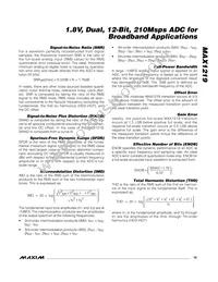 MAX1219ECQ+TD Datasheet Page 19