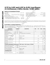 MAX1236EUA+CHV Datasheet Page 2