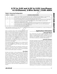 MAX1236EUA+CHV Datasheet Page 17