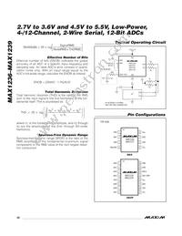MAX1236EUA+CHV Datasheet Page 20