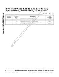 MAX1236EUA+CHV Datasheet Page 22