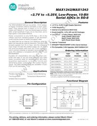 MAX1242BESA/V+T Cover