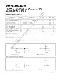 MAX1242BESA/V+T Datasheet Page 4