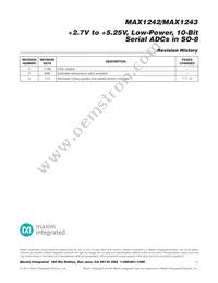 MAX1242BESA/V+T Datasheet Page 13