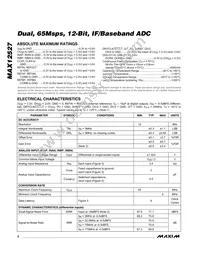 MAX12527ETK+TD Datasheet Page 2