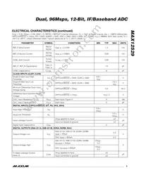 MAX12529ETK+ Datasheet Page 5