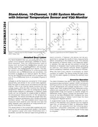 MAX1253BEUE+T Datasheet Page 10