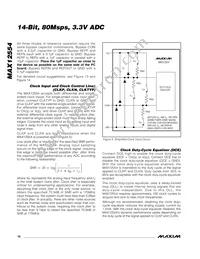 MAX12554ETL+D Datasheet Page 16