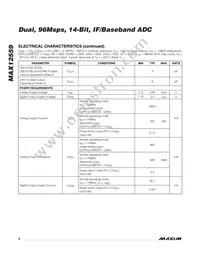 MAX12559ETK+TD Datasheet Page 6