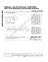 MAX1261AEEI+ Datasheet Page 20