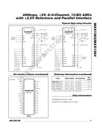 MAX1264BEEG+T Datasheet Page 19