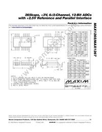 MAX1265BCEI+ Datasheet Page 19
