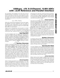 MAX1266AEEI+T Datasheet Page 11