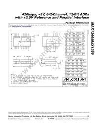 MAX1266AEEI+T Datasheet Page 19