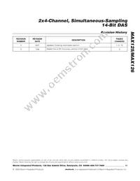 MAX126CCAX+TD Datasheet Page 15