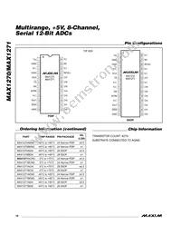 MAX1270AEAI/GG8 Datasheet Page 18