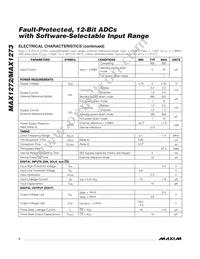 MAX1272EUA+T Datasheet Page 4