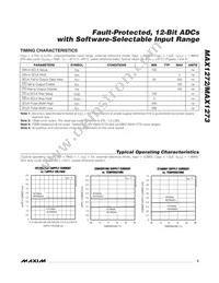 MAX1272EUA+T Datasheet Page 5