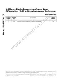 MAX1276CTC+T Datasheet Page 18