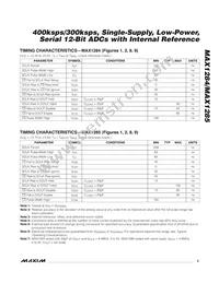 MAX1285BCSA-T Datasheet Page 5