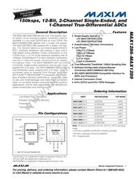 MAX1287EKA/GG8 Cover