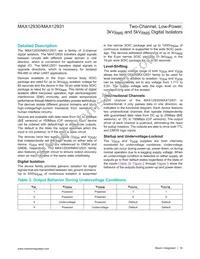 MAX12931BAWE+T Datasheet Page 16