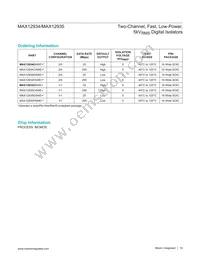 MAX12935BAWE+T Datasheet Page 19