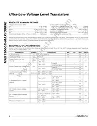 MAX13003EEUE+T Datasheet Page 2