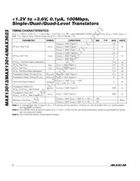 MAX13013EXT+TG51 Datasheet Page 4