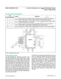 MAX1301BEUP+T Datasheet Page 13