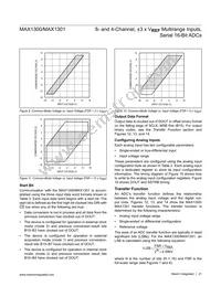 MAX1301BEUP+T Datasheet Page 21