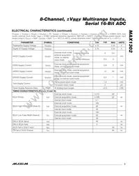 MAX1302BEUG+T Datasheet Page 5