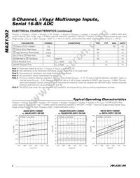 MAX1302BEUG+T Datasheet Page 6